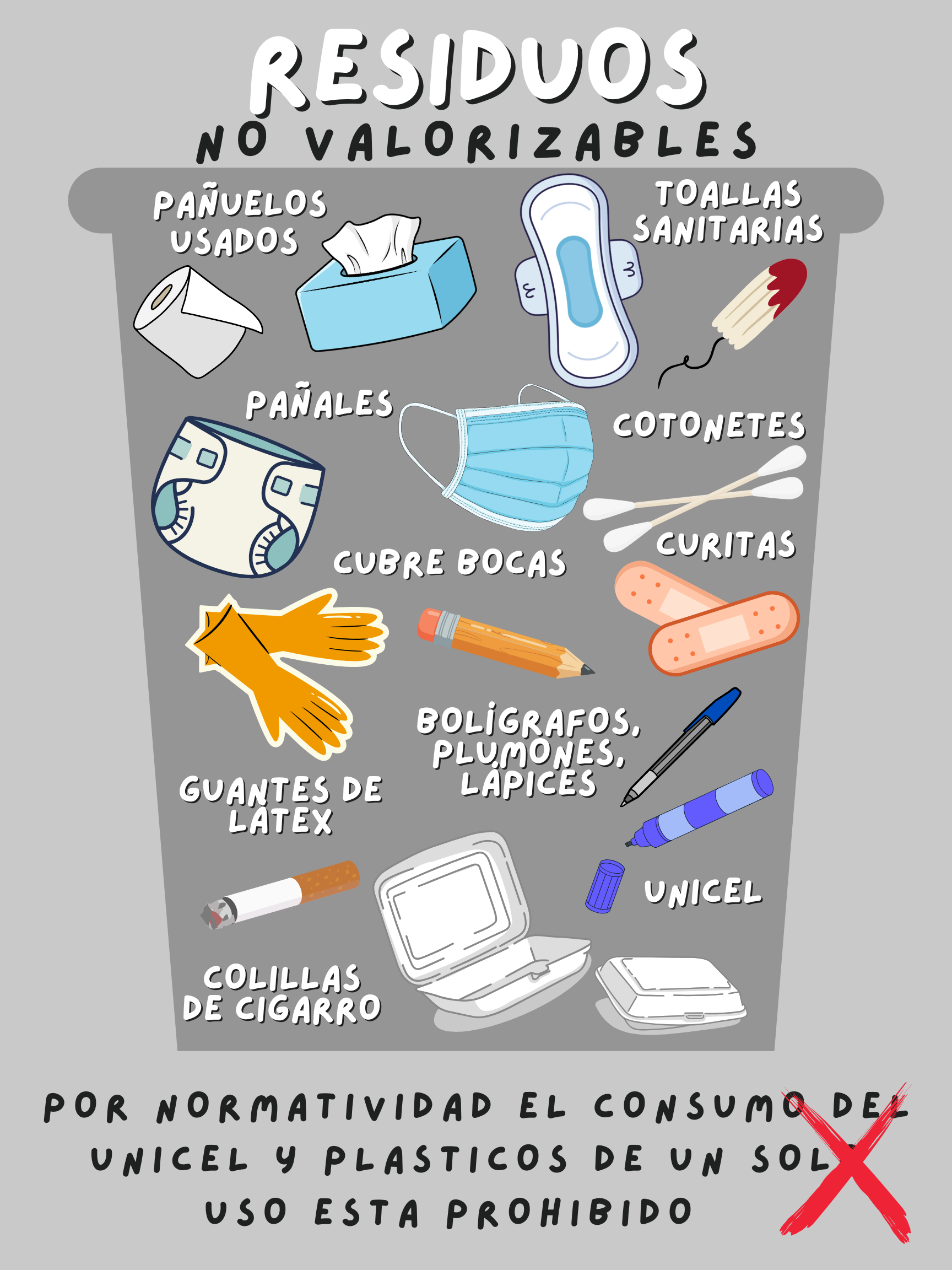 No valorizables